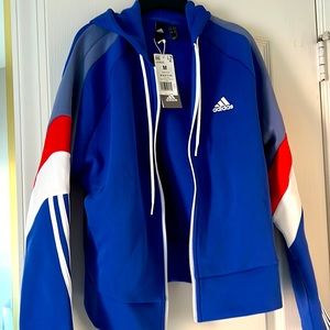 Adidas zip up hoodie